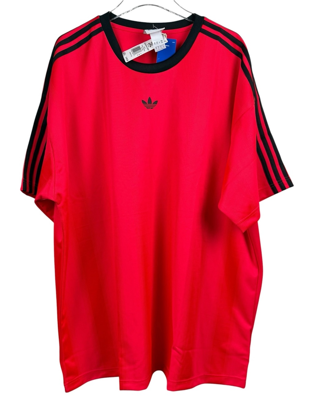 Adidas Originals Jacquard Jersey Lucid Red Black Men's Size 2XL NWT